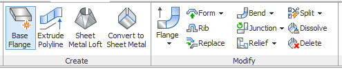 BricsCAD Sheet Metal