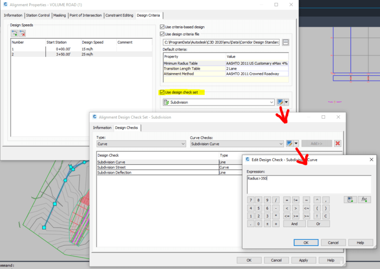 Alignment Design Criteria in Civil 3D ZenTek Consultants