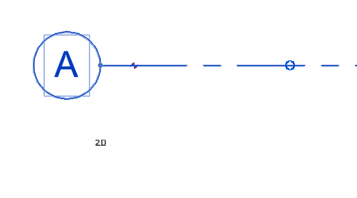 Revit Grids 2D View