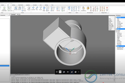 3D Direct Modeling in BricsCAD