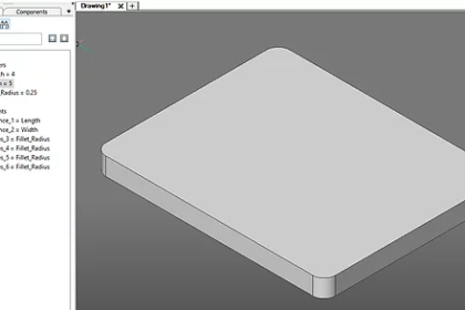 BricsCAD Mechanical Parametric Parts & Arrays