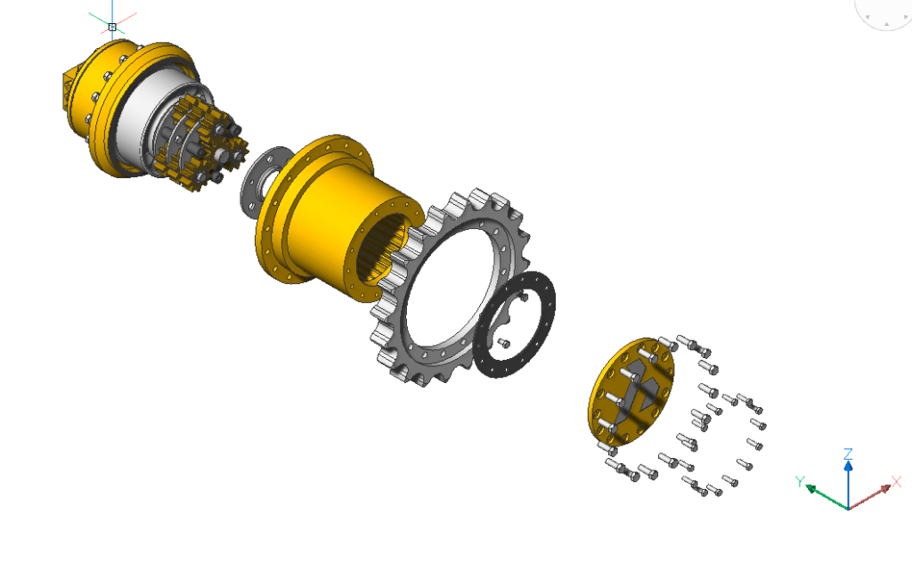 BricsCAD Mechanical Exploded Views