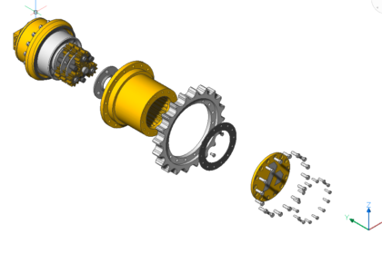 BricsCAD Mechanical Exploded Views