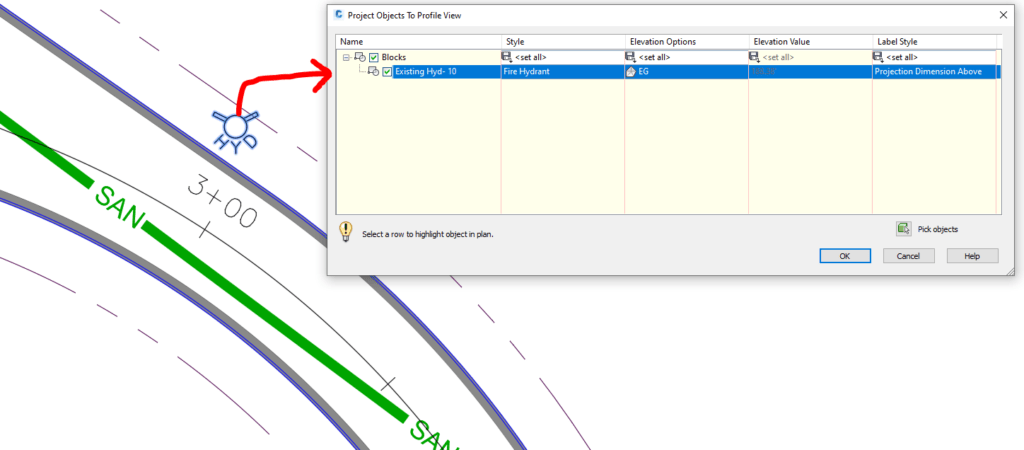 Civil 3D Project Object