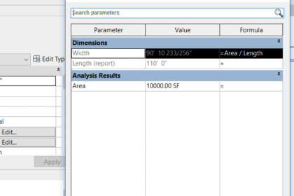 Revit Global Parameters