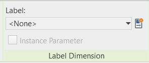 Revit Label Dimension