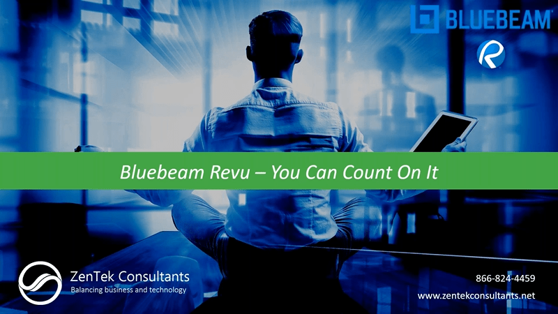 Bluebeam Revu - You Can Count on It