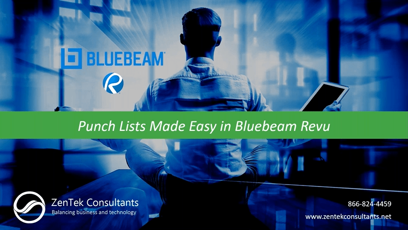 Punch Lists Made Easy in Bluebeam Revu