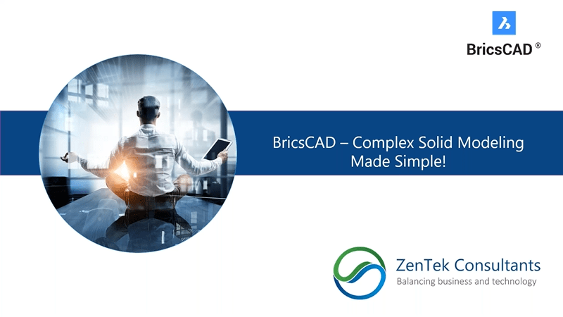 Complex Solid Modeling Made Easy in BricsCAD