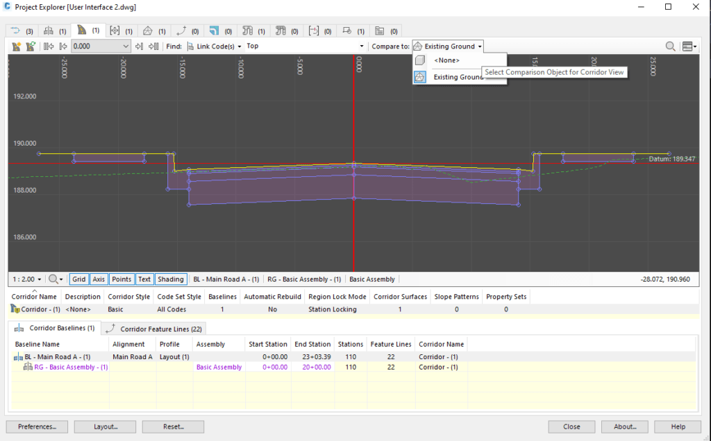 C06 ◍AutoCAD Civil 3D - Project Explorer