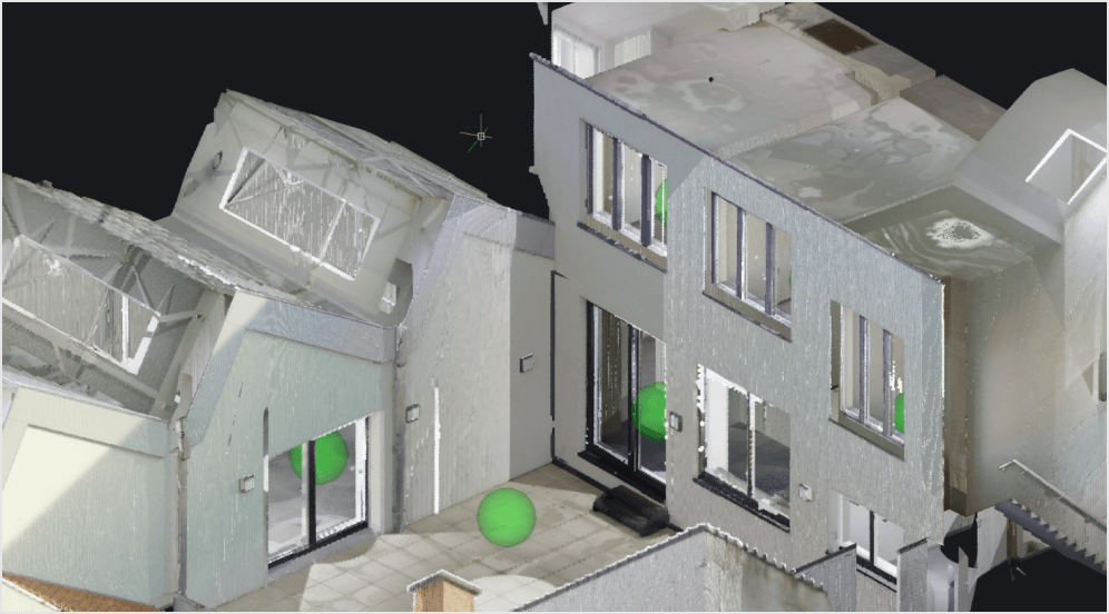 Point clouds for construction