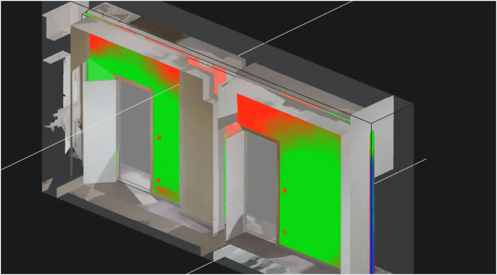 Point clouds for renovation