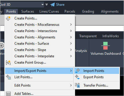 Autodesk Civil 3D Help  About Using the Compass to Control Part