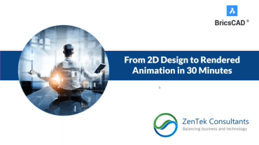 From 2D Design to Rendered Animation in 30 Minutes