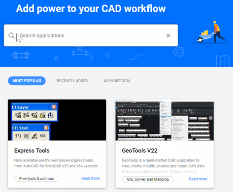 BricsCAD 3rd Party Apps