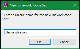 New Linework Code Set