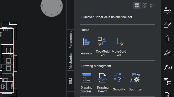 Improved Tool Palettes Panel