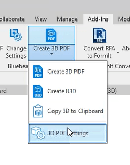 Create 3D PDF 