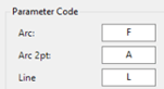 Stringer Topo: Parameter Code