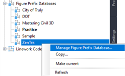 Manage Figure Prefix Database Command