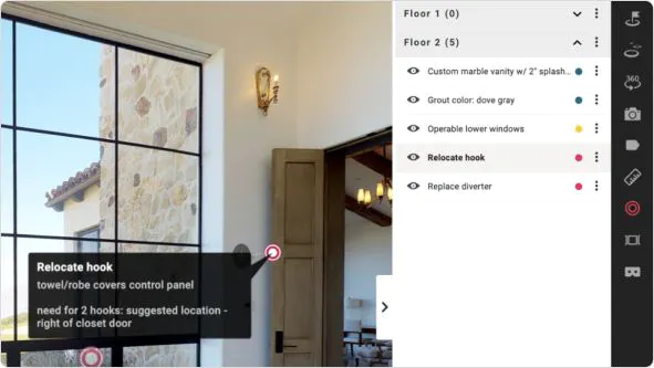 Edit and document with Matterport