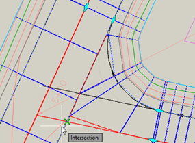 Select the intersection 