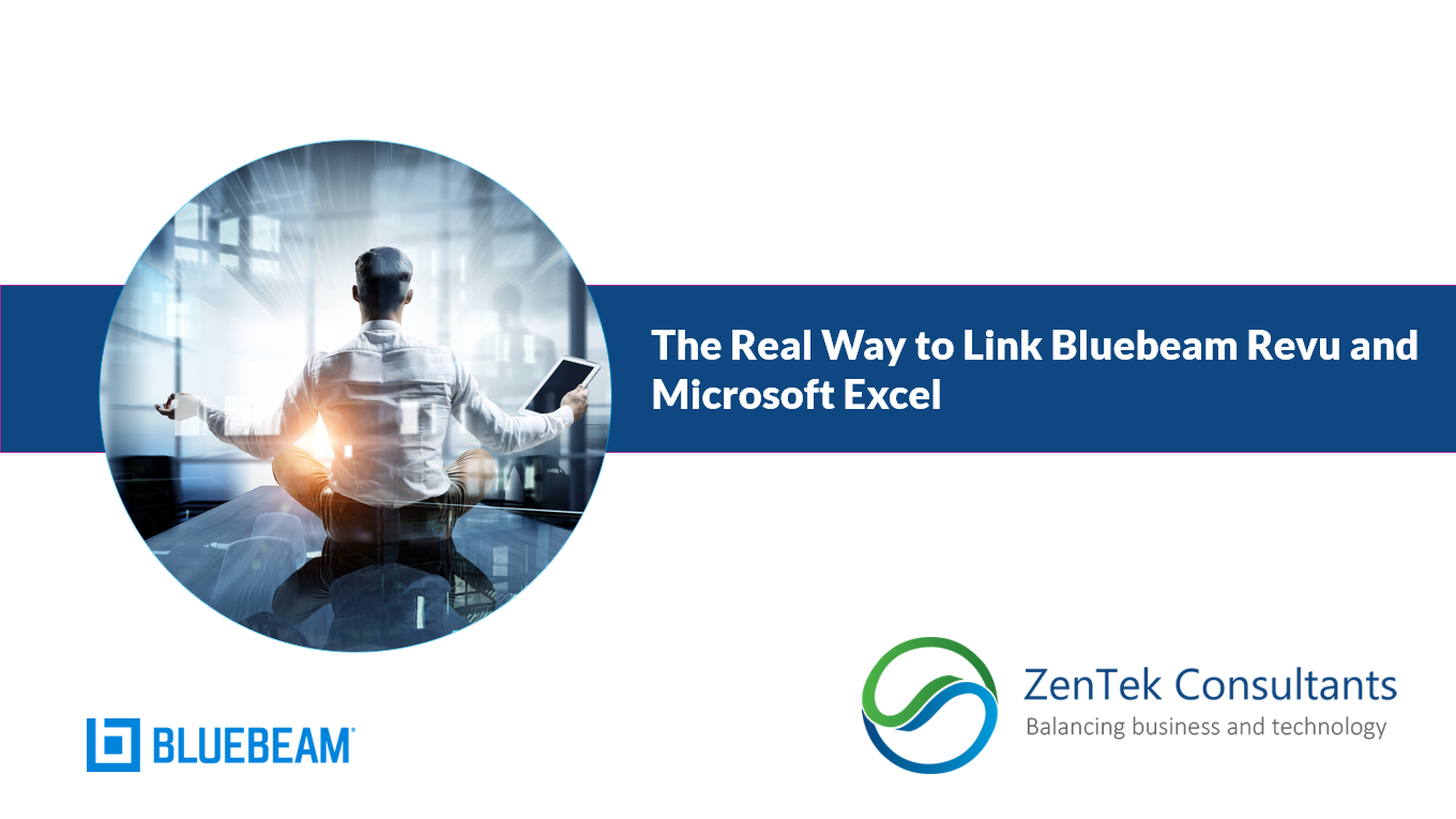The Real Way to Link Bluebeam Revu and Microsoft Excel