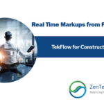 Real Time Markups from Field to Office: TekFlow for Construction