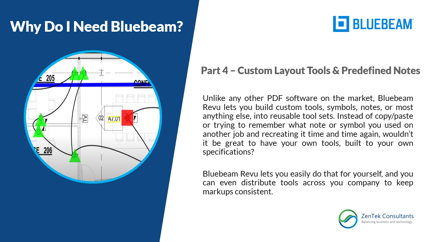 Why Bluebeam: Custom Layout Tools & Predefined Notes