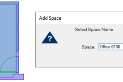 Creating Spaces in Bluebeam