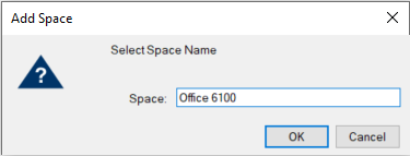 Naming your Space in Bluebeam