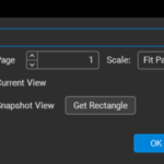 Place dialog in Bluebeam Revu