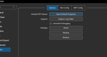 Bluebeam Revu Preferences dialog