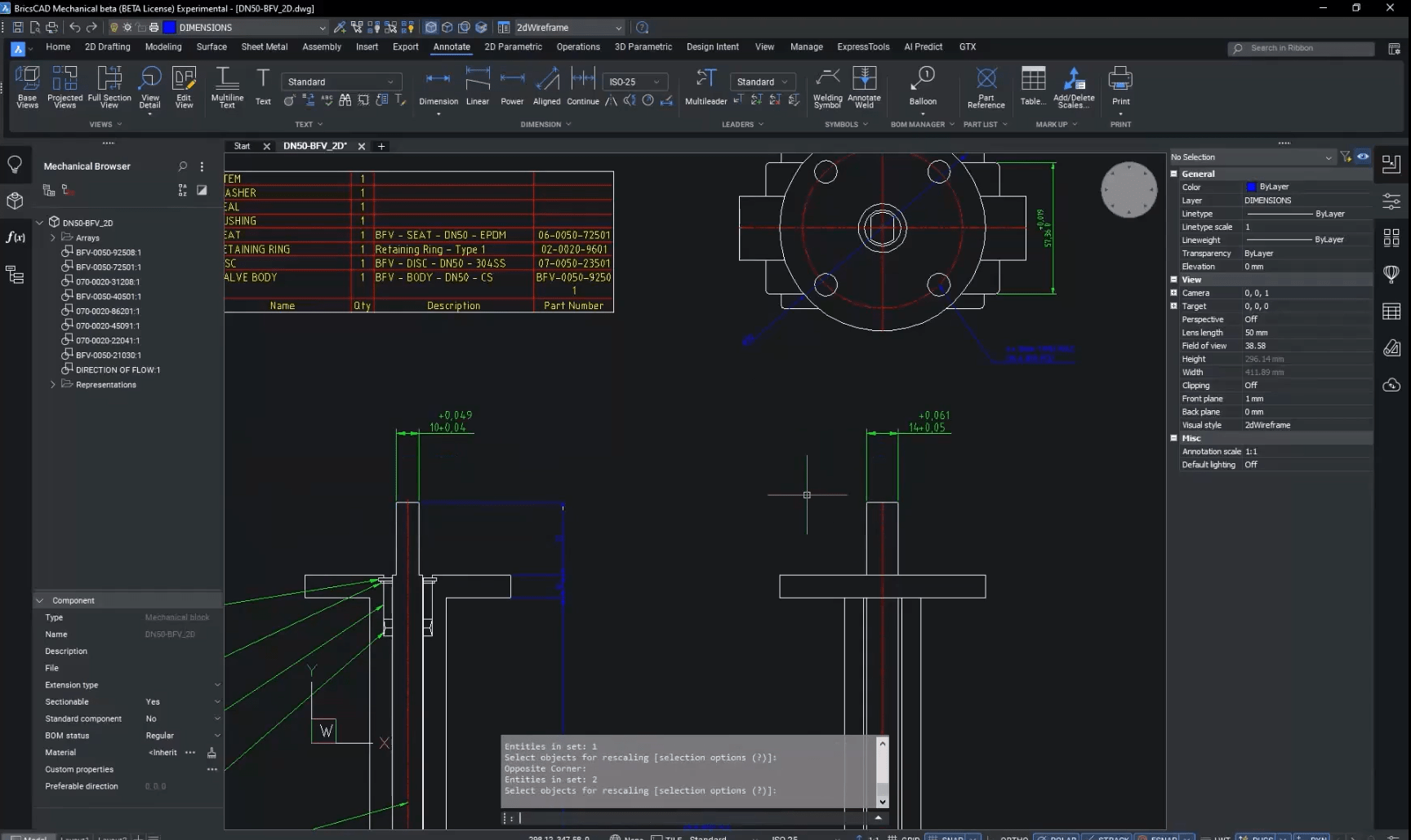 BricsCAD v25: AMRESCALE