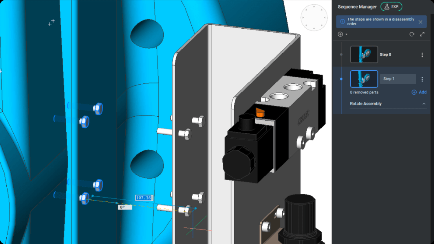 BricsCAD v25: BMSEQUENCE