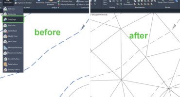 Civil 3D Surface Triangles