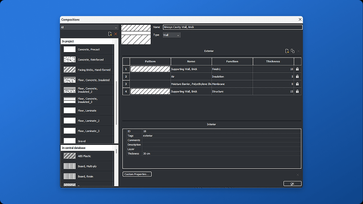 BricsCAD v25: BIMATTACHCOMPOSITION