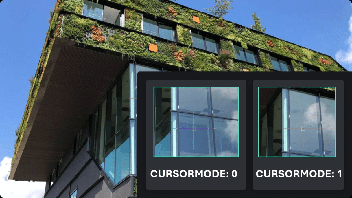 BricsCAD v25: CURSORMODE