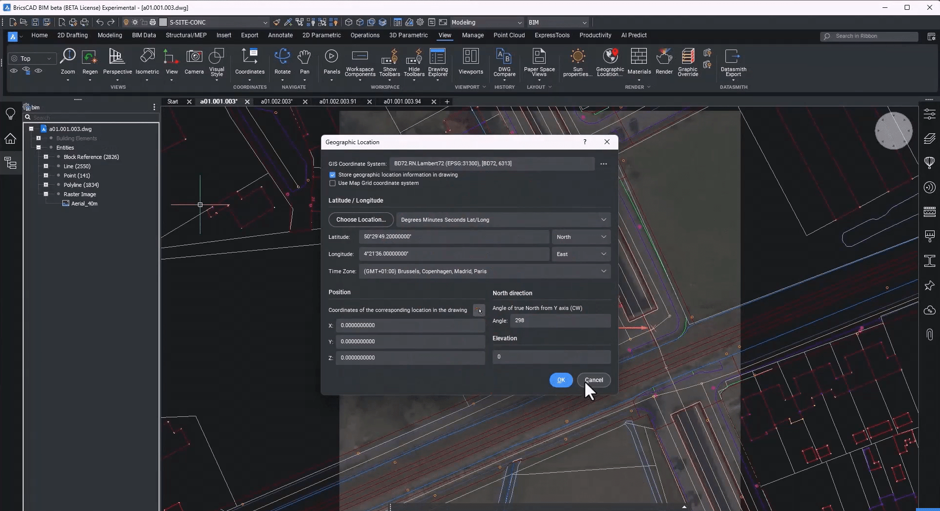 BricsCAD v25: Model Federation and Georeferencing – IFC