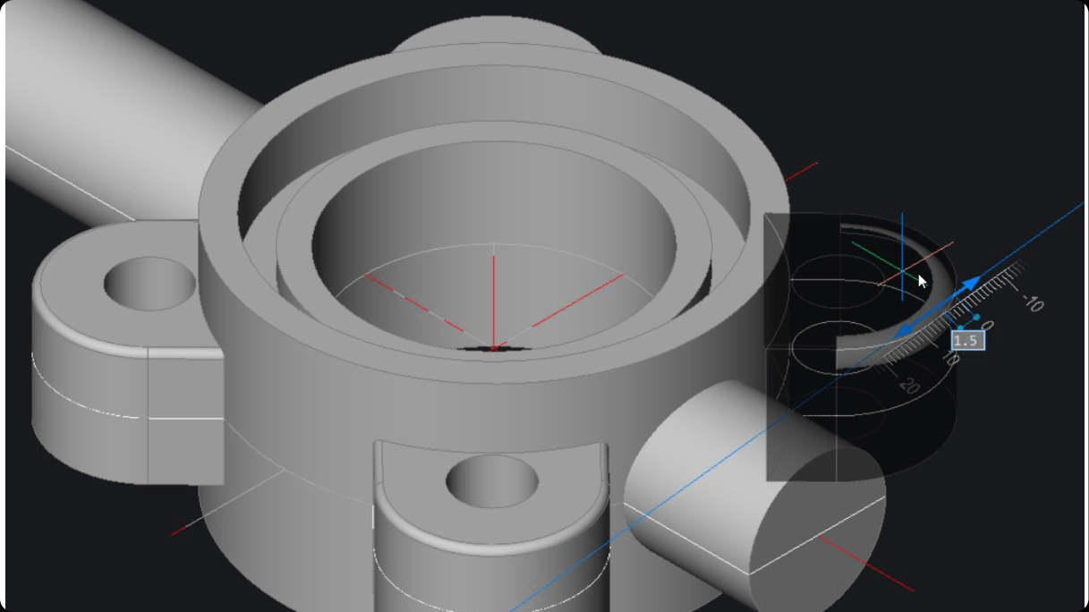 BricsCAD v25: Sketch Based Modeling features - fillets and chamfers