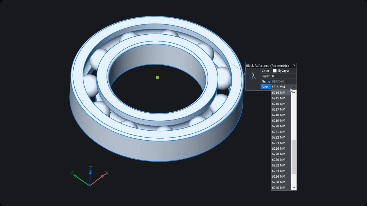 BricsCAD v25: Rollover Tips parameters