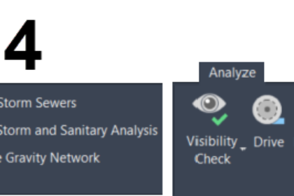 Civil 3D Analyze tab