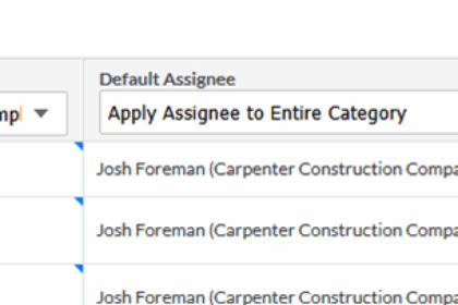 Procore Punch List Templates