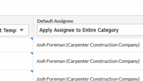 Procore Punch List Templates