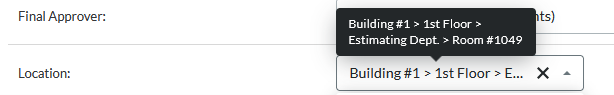Procore Detailed Location Tags