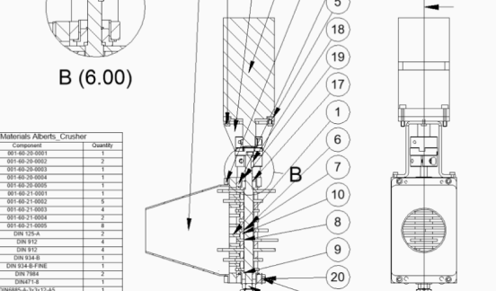 Generate fully associative BOMs with BricsCAD Mechanical