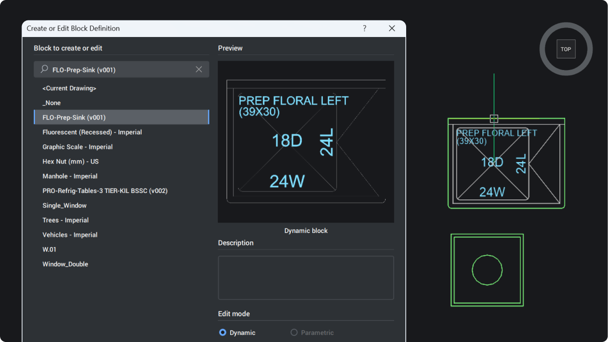 Dynamic Block editing