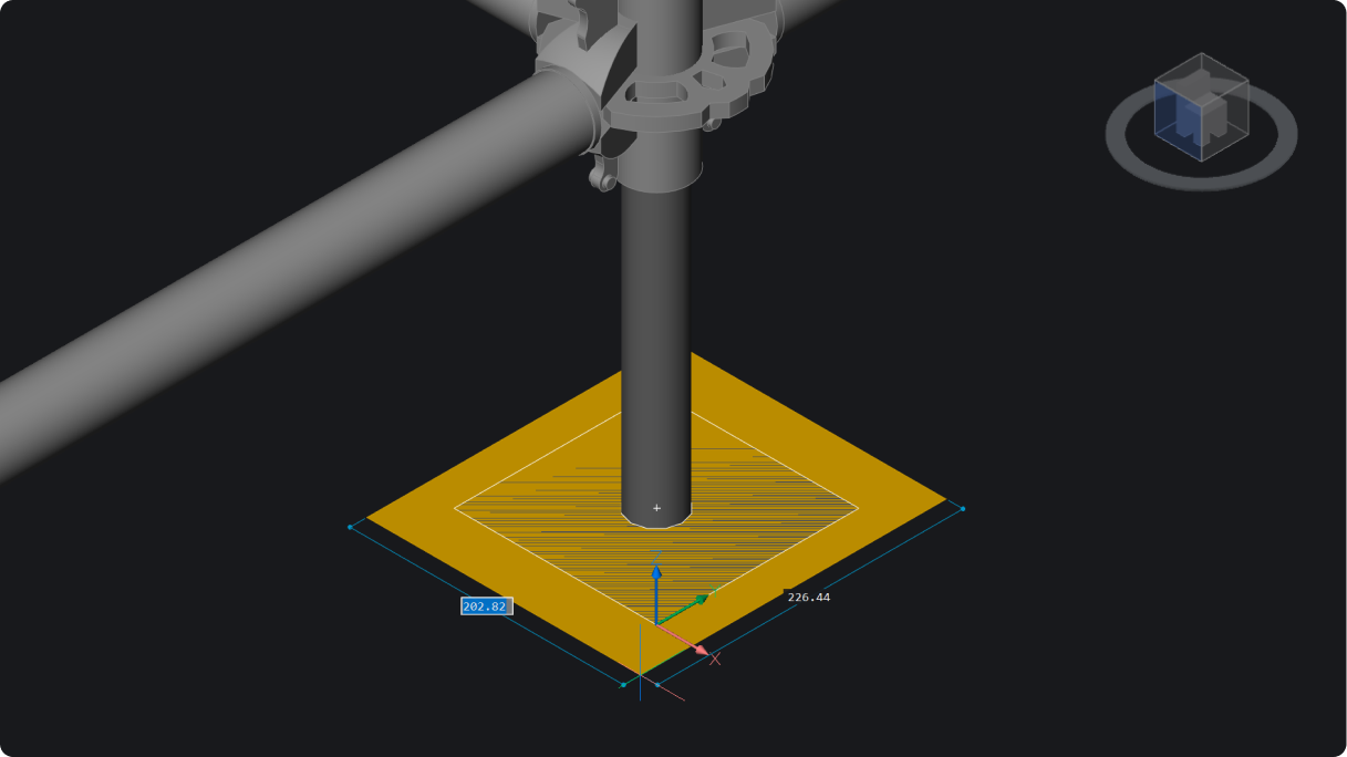 Dynamic input using x-axis