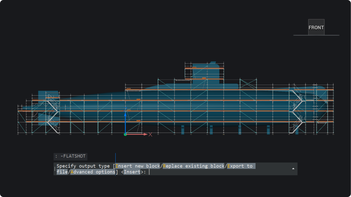 Flatshot through command line