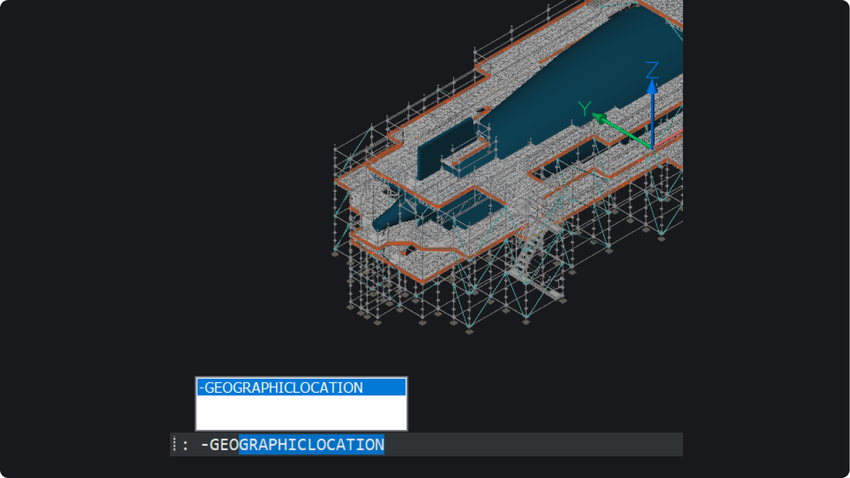 Geographic Location through command line